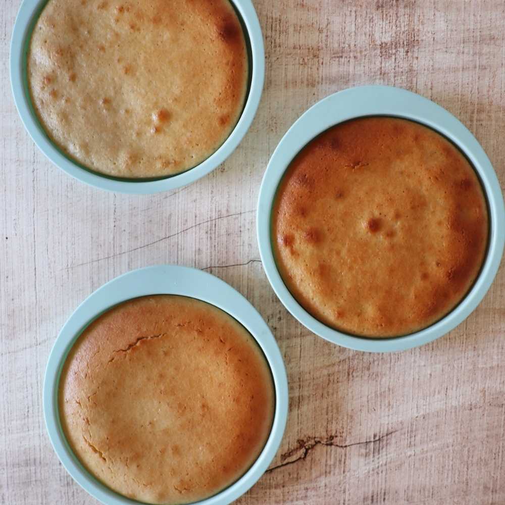 Gâteaux coco cuits